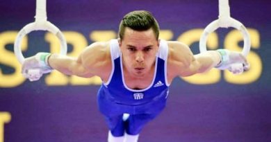 Χρυσό μετάλλιο για τον Λευτέρη Πετρούνια στους κρίκους Χρυσό μετάλλιο για τον Λευτέρη Πετρούνια στους κρίκους