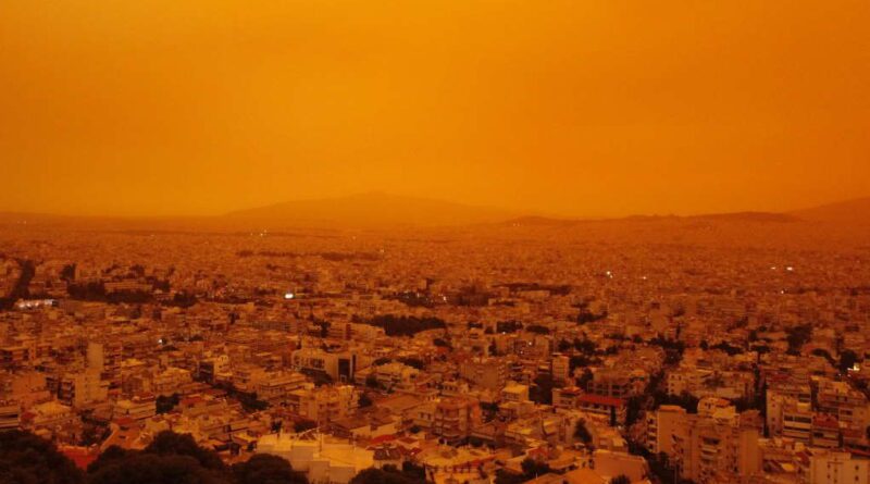 Αφρικανική σκόνη: Οδηγίες προστασίας του υπουργείου Υγείας