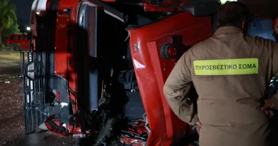 τραγικό θάνατο πυροσβέστη