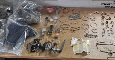 Εξιχνιάστηκαν 21 περιπτώσεις κλοπών και αποπειρών αυτών σε Αρκαδία και Κορινθία