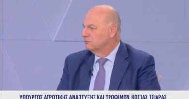 Τσιάρας προς αγρότες