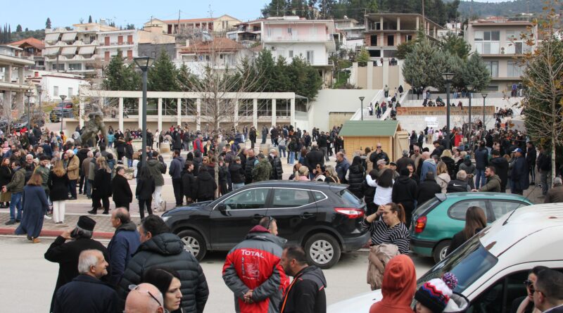 Νεμέα: Μαχητική Διαδήλωση για τα Τέμπη - ΦΩΤΟ (VIDEO)