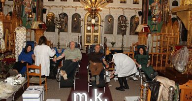 Με επιτυχία η εθελοντική Αιμοδοσία της Ενορίας Ευαγγελισμού της Θεοτόκου Νεμέας -ΦΩΤΟ