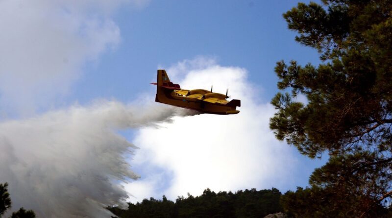 Φωτιά στον Μποζικά Κορίνθιας