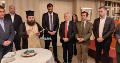 Στο Ναύπλιο ο Παύλος Μαρινάκης για την κοπή της βασιλόπιτας της ΝΔ Αργολίδας