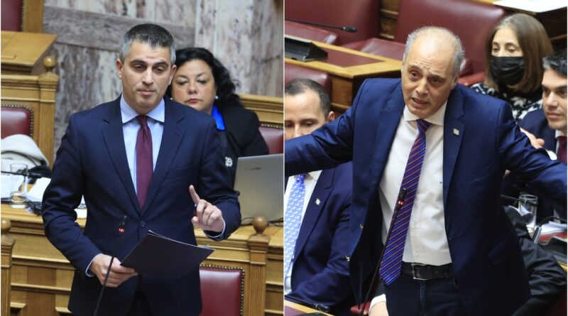 Τέμπη: Σφοδρή αντιπαράθεση Βελόπουλου - Δήμα στη Βουλή