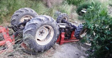 Μεσσήνη: Νεκρός 57χρονος που καταπλακώθηκε από τρακτέρ