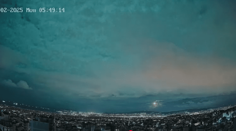 Πτώση μετεωρίτη αναστάτωσε την Κορινθία τα ξημερώματα