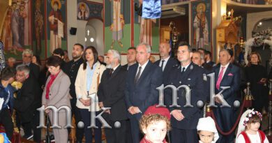 Νεμέα: Λαμπρός ο εορτασμός της επετείου της 25ης Μαρτίου 1821 και του Ευαγγελισμού της Θεοτόκου