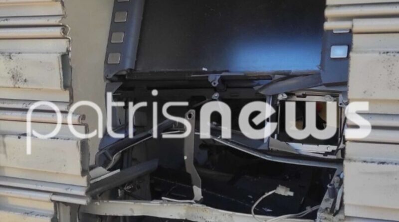 Ανατίναξαν ΑΤΜ στην Κυλλήνη και άρπαξαν 140.000 ευρώ