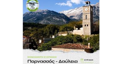 -Πεζοπορική εξόρμηση.