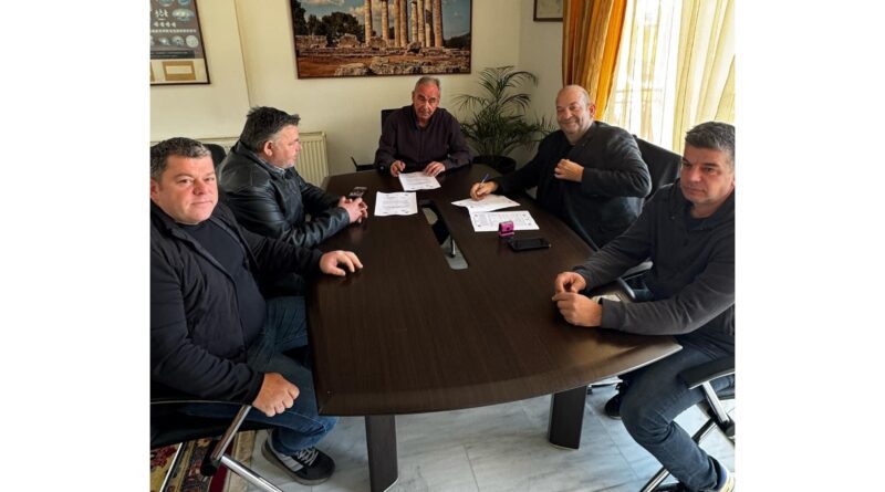 Δήμος Νεμέας: Υπογράφηκε η σύμβαση «ΒΕΛΤΙΩΣΗ ΒΑΤΟΤΗΤΑΣ ΑΓΡΟΤΙΚΩΝ ΟΔΩΝ Δ.Κ ΑΡΧΑΙΑΣ ΝΕΜΕΑΣ» προϋπολογισμού 350.000 €