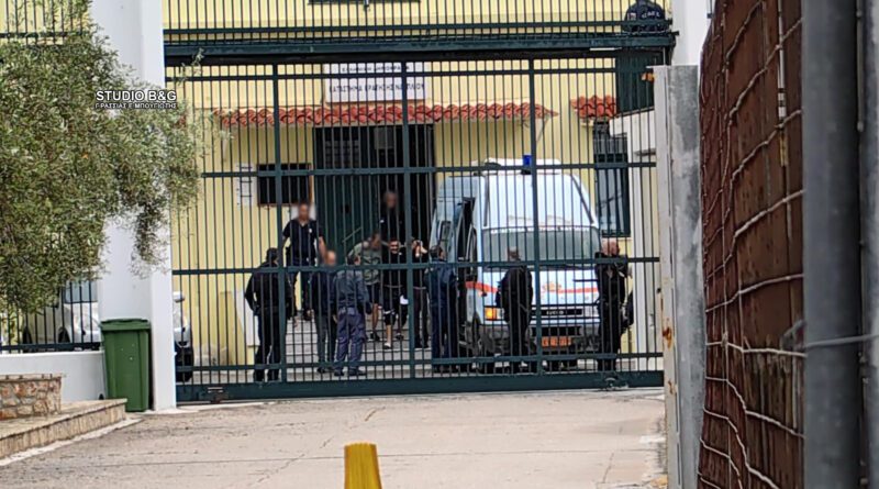 Συμπλοκή κρατουμένων στις δικαστικές φυλακές Ναυπλίου