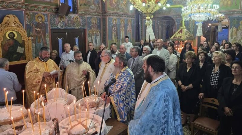Τους Αγίους Κωνσταντίνο και Ελένη γιόρτασαν στα Αηδόνια και στο Κούτσι Νεμέας
