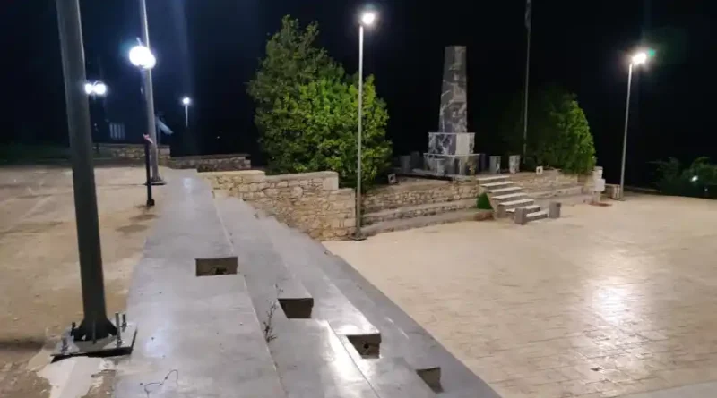 Αλλάζει όψη το Λεόντιο Νεμέας - Ολοκληρώθηκε η νέα πλατεία -VIDEO