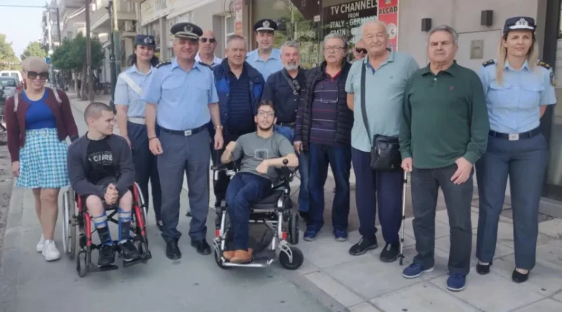 ”Επιστρέφω σε 1 λεπτό”: Δράση ενημέρωσης και ευαισθητοποίησης από το Σωματείο ΑμεΑ Κορινθίας και το Τμήμα Τροχαίας Κορίνθου -VIDEO