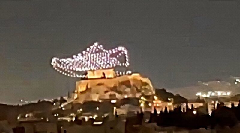 Σάλος από την διαφήμιση με drone show αθλητικής εταιρείας - Με μηνύσεις απαντά το υπουργείο