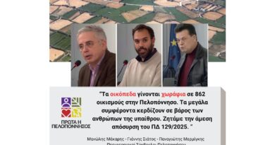 Όχι στο Προεδρικό Διάταγμα που καταδικάζει τα χωριά μας σε ερήμωση!