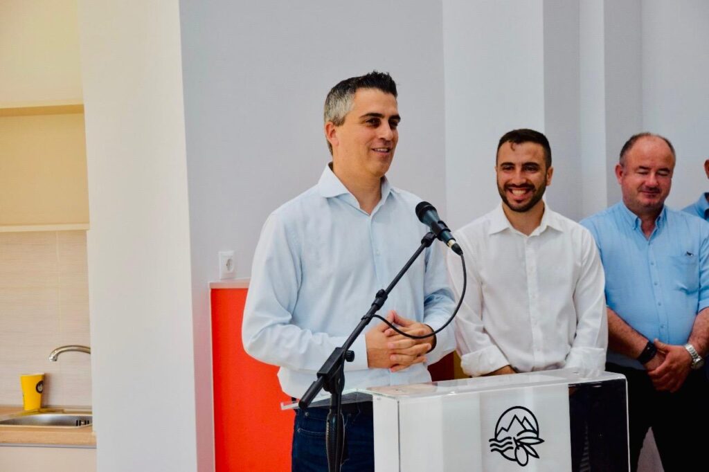 Χρίστος Δήμας στα εγκαίνια του νέου Διθέσιου Νηπιαγωγείου στο Παράλιο Άστρος