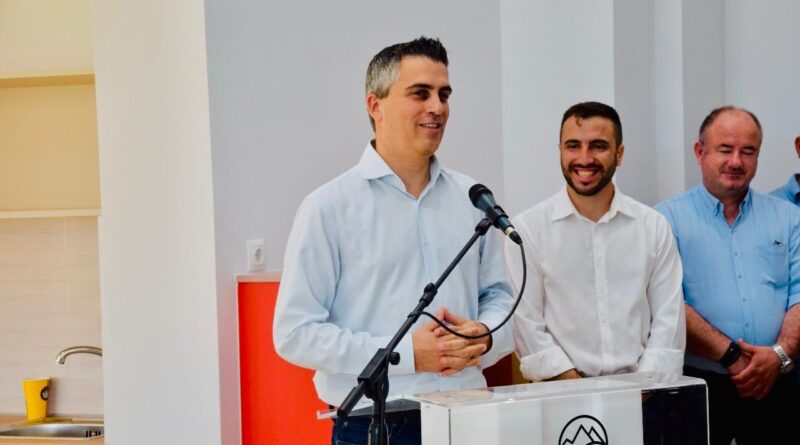 Χρίστος Δήμας στα εγκαίνια του νέου Διθέσιου Νηπιαγωγείου στο Παράλιο Άστρος