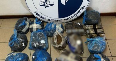 Πάνω από 24 κιλά κάνναβης εντοπίσθηκαν στη Μεσσηνία