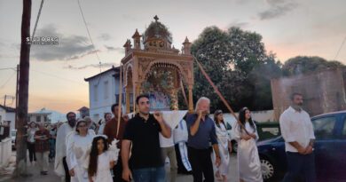 Η σύναξη όλων των Αγίων της Αργολίδας στο Αργολικό