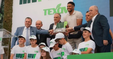 Η ΤΕΧΑΝ ανακήρυξε τον Γιάννη Αντετοκούνμπο ως "Έλληνα Πρεσβευτή Ανακύκλωσης" σε εκδήλωση ορόσημο