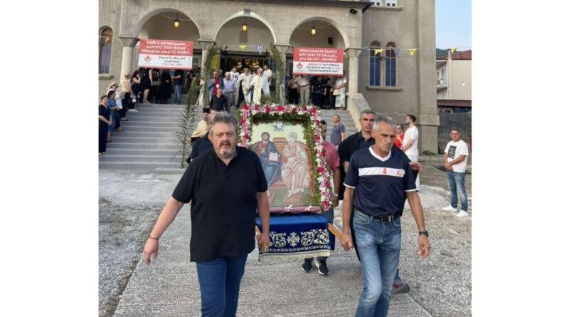 Με λαμπρότητα ο εορτασμός της Αγίας Τριάδος στη Νεμέα