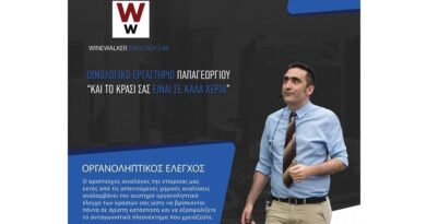Οινολογικό Εργαστήριο Παπαγεωργίου: ''Και το Κρασί σας Είναι σε Καλά Χέρια''