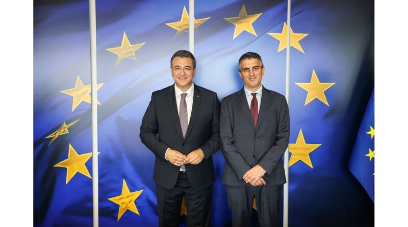 Συναντήσεις Χρίστου Δήμα στις Βρυξέλλες για αεροναυτιλία και πολυτροπικό διάδρομο συνεργασίας Ελλάδας - Βουλγαρίας - Ρουμανίας