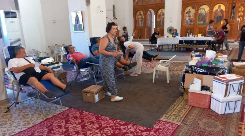 Νεμέα: Με μεγάλη προσέλευση η 13η Μεγάλη Περιφερειακή Συνάντηση Αιμοδοσίας στον Ιερό Ναό της Υπαπαντής
