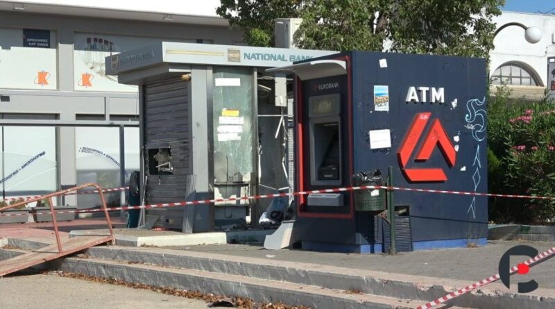 Διάρρηξη ΑΤΜ με εκρηκτικά στη Νέα Κίο, με τους δράστες να διαφεύγουν