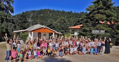 λειτουργία των Κατασκηνώσεων της Ι. Μητροπόλεως Αργολίδος στο Φαρμακά