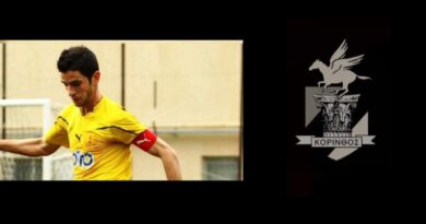 Συλλυπητήριο μήνυμα ΠΑΣ Κόρινθος: Αποχαιρετούμε τον Βασίλη Φίλη έναν σπουδαίο άνθρωπο του Κορινθιακού ποδοσφαίρου