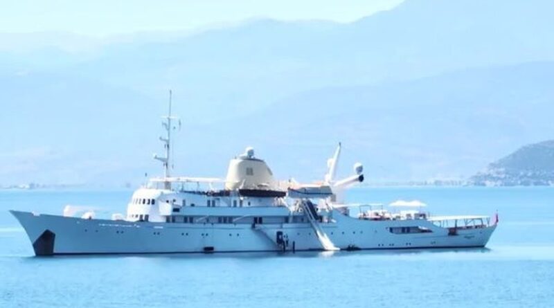 Στο Ναύπλιο η θρυλική θαλαμηγός του Αριστοτέλη Ωνάση «Christina O»