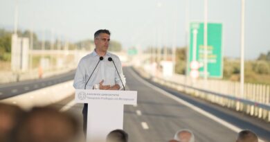 Παράδοση στην κυκλοφορία του Αυτοκινητόδρομου Πάτρα – Πύργος, στο τμήμα Πύργος – Αλισσός