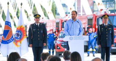 19 νέα πυροσβεστικά οχήματα στις Πυροσβεστικές Υπηρεσίες της Περιφέρειας Πελοποννήσου