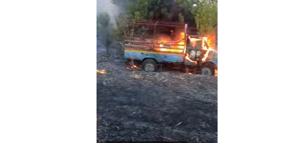 Φωτιά λίγα μέτρα από το Κούτσι Νεμέας με ελεγχόμενο μέτωπο
