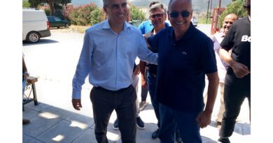 Αυτοψία του Υπουργού Χρίστου Δήμα στη Νεμέα για την ανακαίνιση του Γυμνασίου του Προγράμματος “Μαριέττα Γιαννάκου”