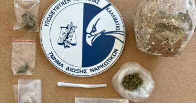 Συνελήφθησαν 18 άτομα σε αστυνομικές επιχειρήσεις στην Περιφέρεια Πελοποννήσου