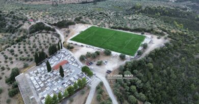 Αργολίδα: Γήπεδο δίπλα σε κοιμητήριο στο ορεινό χωριό Μαλαντρένι
