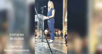 Ολόκληρη η ομιλία της Μαρίας Καρυστιανού στο Σύνταγμα - 6 Σεπτέμβρη - ΔΙΚΑΙΟΣΥΝΗ