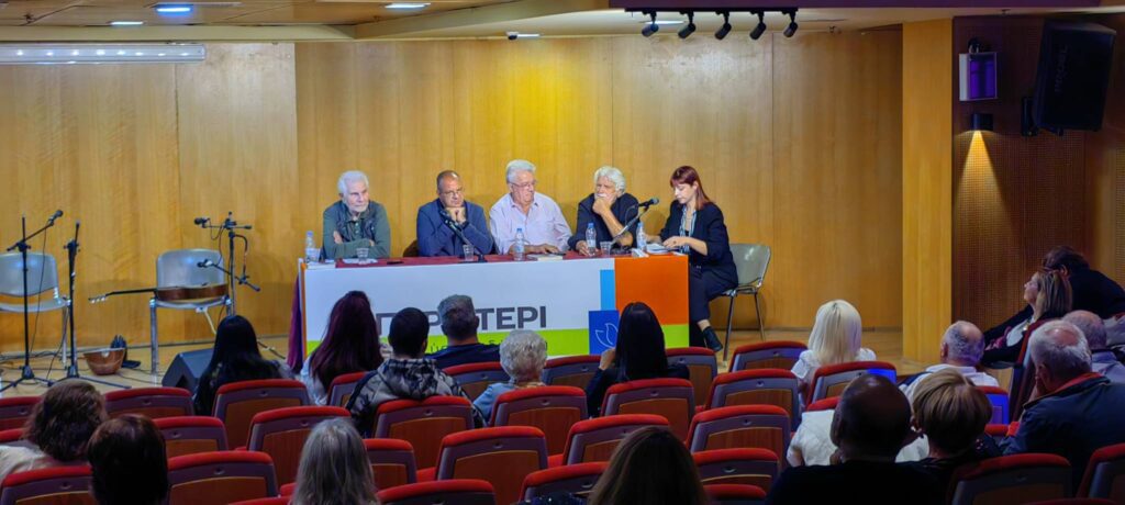 Με επιτυχία η παρουσίαση της αυτοβιογραφίας του Θανάση Παπαδά στη γενέτειρά του το Περιστέρι