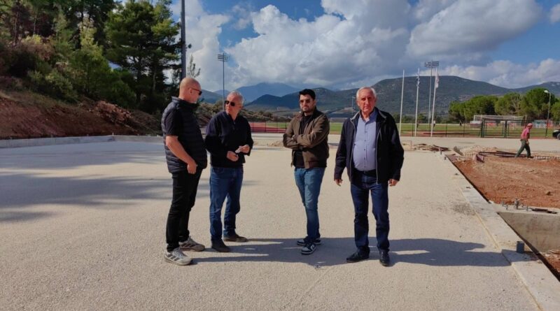 Μεγάλο έργο αναβάθμισης αθλητικών εγκαταστάσεων στη Νεμέα