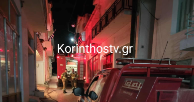 Νεμέα: Συναγερμός στην Πυροσβεστική για φωτιά σε σπίτι ηλικιωμένης