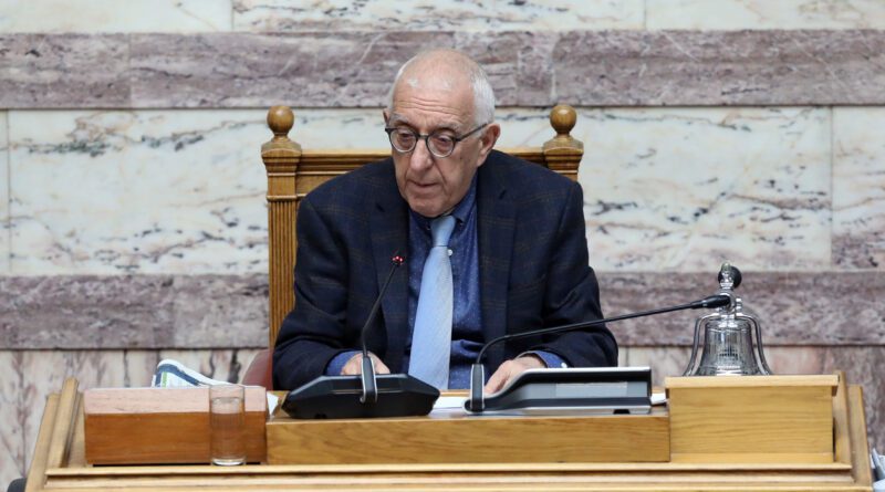 Δήλωση Προέδρου της Βουλής για την επίθεση, που δέχθηκε στην Κρήτη ο βουλευτής της ΝΔ Μάκης Βορίδης και η οικογένεια του