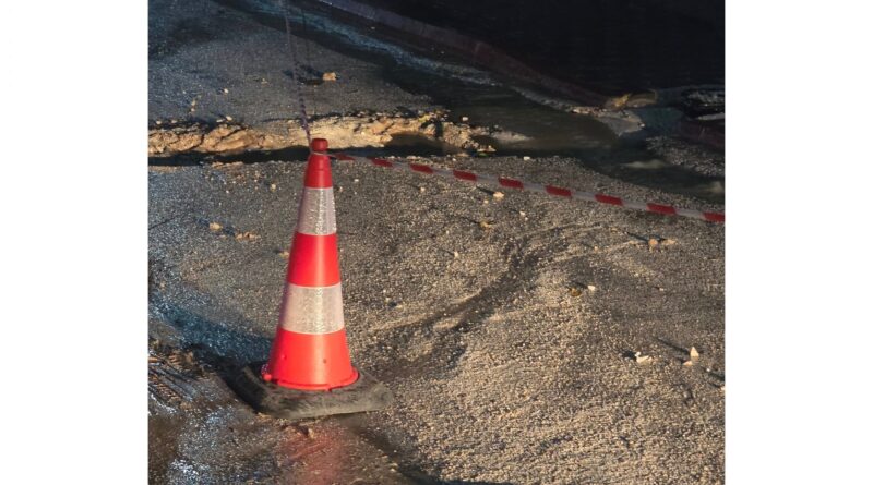 Νεμέα: ΠΡΟΣΟΧΗ - ΚΑΘΙΖΗΣΗ ΔΡΟΜΟΥ