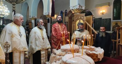 Αρχαία Νεμέα: Με μεγαλοπρέπεια ο εορτασμός του Αγίου Ανδρέα