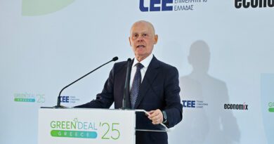 Ταγαράς στο Green Deal Greece 2025: Εντός του 2026 η καταγραφή των κοινόχρηστων δρόμων σε νησιωτική και ηπειρωτική χώρα. Δίνουμε λύσεις εντός και εκτός σχεδίου με ασφάλεια δικαίου