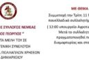 Κάλεσμα του Αγροτικού Συλλόγου Νεμέας σε Έκτακτη Γενική Συνέλευση 